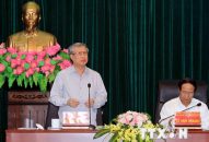 Đoàn Tiểu ban Văn kiện Đại hội XIII của Đảng làm việc tại Hải Phòng