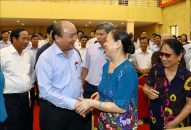 Thủ tướng Nguyễn Xuân Phúc tiếp xúc cử tri Hải Phòng