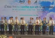 Thủ tướng Nguyễn Xuân Phúc dự lễ khai trương 3 đường bay mới từ Hải Phòng