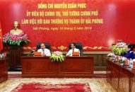 Hải Phòng phải phấn đấu có quy mô phát triển ngang tầm các thành phố lớn ở châu Á