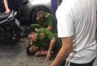 Ngáo đá gây thương tích cho một người dân và một cán bộ Công an