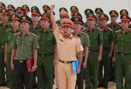 Công an thành phố: Kiểm tra, đánh giá, chỉ đạo công tác tập luyện của Đội dự tuyển Điều lệnh