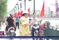 Người dân Hải Phòng hào hứng xem thiên nga