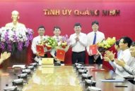 Chuẩn y chức vụ Phó Chủ nhiệm, Ủy viên UBKT Tỉnh ủy Quảng Ninh