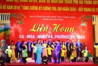 Khai mạc liên hoan ca múa nhạc xã, phường, thị trấn năm 2019: 11 đơn vị tham gia
