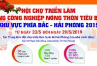 HỘI CHỢ TRIỂN LÃM HÀNG CNNT TIÊU BIỂU – KV PHÍA BẮC, HẢI PHÒNG 2019