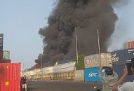 Hải Phòng: Hỏa hoạn thiêu rụi xưởng nhựa của một Công ty