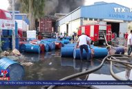 Hỏa hoạn thiêu rụi hàng nghìn m2 nhà xưởng tại Hải Phòng