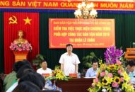 Ban Dân vận TW và Bộ Công an kiểm tra việc thực hiện  chương trình phối hợp công tác tại quận Lê Chân