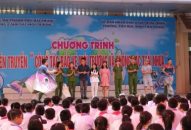 Phòng Cảnh sát Môi Trường & Trường Tiểu học Đinh Tiên Hoàng: Tuyên truyền bảo vệ môi trường, chống rác thải nhựa