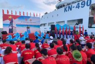 Đoàn đại biểu Đảng ủy Khối Doanh nghiệp thành phố thăm huyện đảo Trường Sa và Nhà giàn DK1