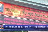 Buộc thôi việc cô giáo bạo hành học sinh tiểu học