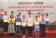 Trao giải Hội thi Tin học trẻ thành phố năm học 2018 – 2019