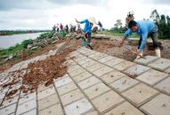 Huyện Tiên Lãng: Hoàn thành 5 công trình tu bổ đê điều thường xuyên năm 2018
