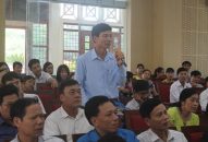 Hải Phòng:Chủ tịch huyện đối thoại với CNVCLĐ về chính sách pháp luật