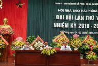 Hội Nhà báo Hải Phòng có Chủ tịch mới