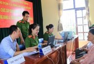 Phòng PC06 và CAQ Đồ Sơn:  Cấp CCCD lưu động hơn 100 lượt người tại phường Bàng La