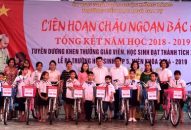 Agibank chi nhánh Bắc Hải Phòng: Trao 20 xe đạp tặng học sinh nghèo học giỏi