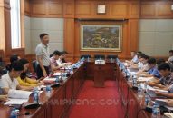 Thẩm tra xem xét, quyết định chủ trương đầu tư Dự án đầu tư xây dựng khu tái định cư tại khu đất 9,2 ha tại phường Thành Tô, quận Hải An