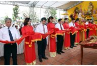 Khánh thành Đền thờ Chủ tịch Hồ Chí Minh tại Khu dự án Bảo tàng Xi măng Việt Nam