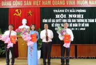 Kiện toàn công tác cán bộ Quận ủy Đồ Sơn