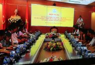 Hội nghị trực tuyến tập huấn nghiệp vụ thông tin cơ sở và bồi dưỡng chính sách, pháp luật về kết hợp kinh tế với quốc phòng, an ninh năm 2019