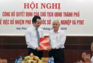 Đồng chí Bùi Thanh Tùng giữ chức Phó Giám đốc Sở NN&PTNT