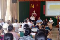 Tuyên truyền chính sách BHXH tự nguyện cho 60 hộ dân xã Nghĩa Lộ