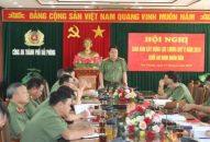 Khối An ninh nhân dân CATP: Giao ban xây dựng lực lượng quý 2/2019