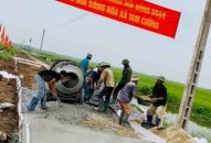 Xã Tam Cường-huyện Vĩnh Bảo: Nhận hỗ trợ hơn 1,2 tỷ đồng xây dựng đường nội đồng