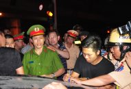 Kiểm tra phương tiện, phát hiện, xử lý tội phạm, vi phạm pháp luật  tại gầm cầu vượt Lạch Tray thực hiện Mệnh lệnh số 01 của Giám đốc CATP