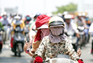 Bắc và Trung bộ, nắng nóng như đổ lửa