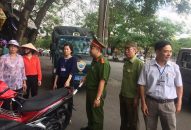 Phường Phạm Hồng Thái (quận Hồng Bàng) Ra quân lập lại trật tự đường hè vành đai chợ sắt