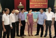 Chủ tịch UBND TP Nguyễn Văn Tùng tiếp xúc cử tri tại xã Tân Hưng, huyện Vĩnh Bảo