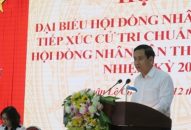 Phó Chủ tịch UBND TP Nguyễn Văn Thành tiếp xúc cử tri quận Lê Chân