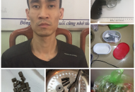 Phòng Cảnh sát điều tra tội phạm về ma túy: Triệt phá điểm sản xuất ma túy, thu 01 khẩu súng