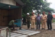 Ra quân giải tỏa lấn chiếm hành lang giao thông trước cổng Trường cao đẳng du lịch Hải Phòng