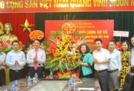 Lãnh đạo thành phố thăm, chúc mừng các cơ quan báo chí