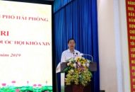 Đoàn ĐBQH tiếp xúc cử tri quận Lê Chân