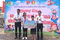 Khánh thành và bàn giao điểm sinh hoạt, vui chơi cho thiếu nhi trên địa bàn dân cư