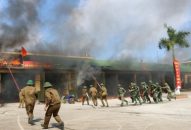 Mít tinh hưởng ứng tháng hành động về an toàn, vệ sinh lao động năm 2019 trong LLVT