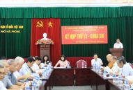 Ủy ban MTTQ Việt Nam thành phố: Tổ chức kỳ họp thứ XIII – khóa XIII