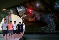 Chủ quán cơm “chỉ đạo” đàn em ném vỡ kính ô tô đối thủ trong đêm