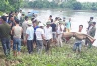 Tìm thấy thi thể hai bà cháu bị lật thuyền trên sông Cửu Yên