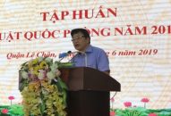 Quận Lê Chân:  Phổ biến Luật Quốc phòng đến 270 cán bộ chủ chốt