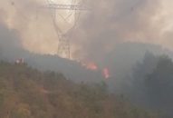 Cháy rừng ở miền Trung đe doạ cấp điện