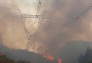 Đường dây 500kV chạy qua khu vực cháy rừng ở Thừa Thiên – Huế đã đóng điện trở lại