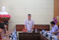 UBND thành phố kiểm tra tình hình thực hiện Dự án Thoát nước mưa, nước thải và quản lý chất thải rắn