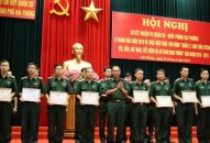 Bộ CHQS TP biểu dương 18 tập thể, cá nhân có thành tích xuất sắc