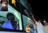 Khởi tố 8 nghi phạm ném đá vào xe khách